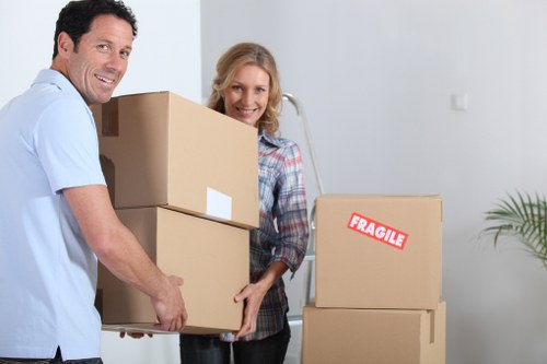 Office relocation support for a small business in West Brompton