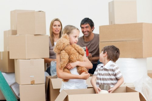 Customer confirming a moving booking and service details